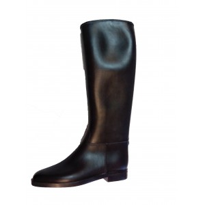 Bota de caucho negra talla 37