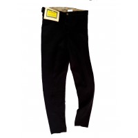 Pantalón negro de algodón de hombre talla 44