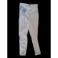 Pantalón blanco de niño talla 8