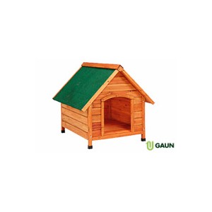 Caseta madera techo 2 aguas pequeña