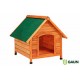 Caseta madera techo 2 aguas pequeña