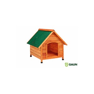 Caseta madera techo 2 aguas pequeña