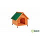 Caseta madera techo 2 aguas pequeña