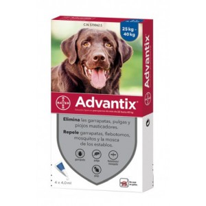 Advantix 4 Pipetas 1,5kg a 4kg