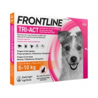 Frontline Tri-Act perros de 5 a10kg 6 pipetas