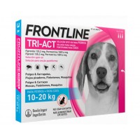 Frontline Tri-Act perros de 10 a 20kg 3 pipetas
